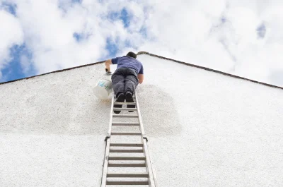 Peinture extérieure au Rialet — façades et ravalement